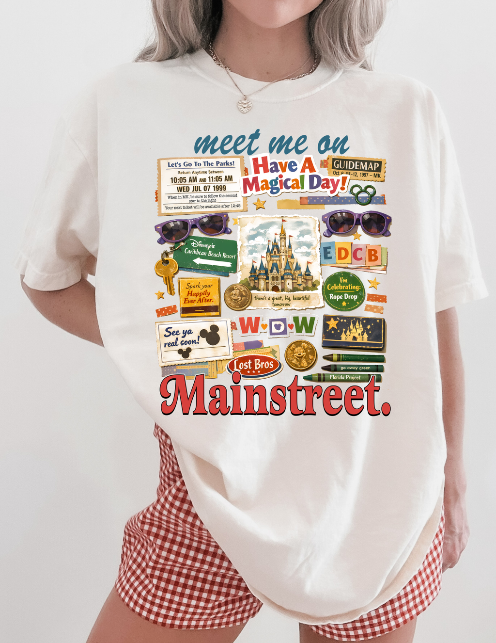 Vintage Main Street - tee